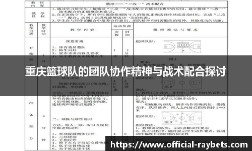 重庆篮球队的团队协作精神与战术配合探讨